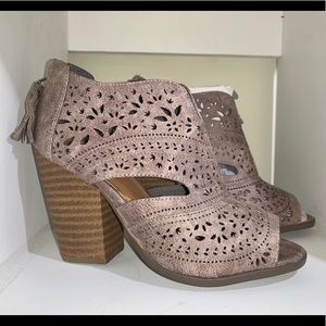 Cute Peep Toe Booties